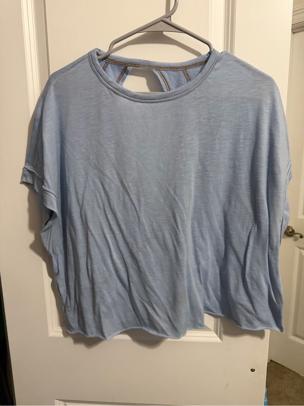 Open back tee